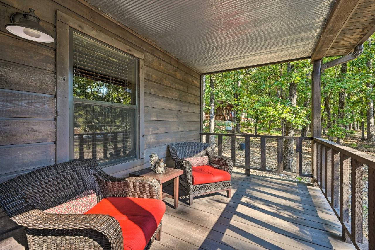 Luxe Broken Bow Cabin With Tesla Charging Station Stephens Gap Kültér fotó