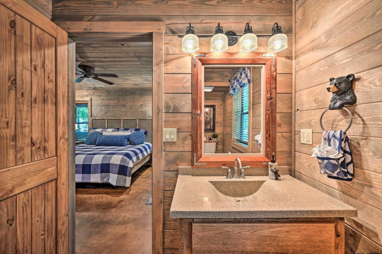 Luxe Broken Bow Cabin With Tesla Charging Station Stephens Gap Kültér fotó