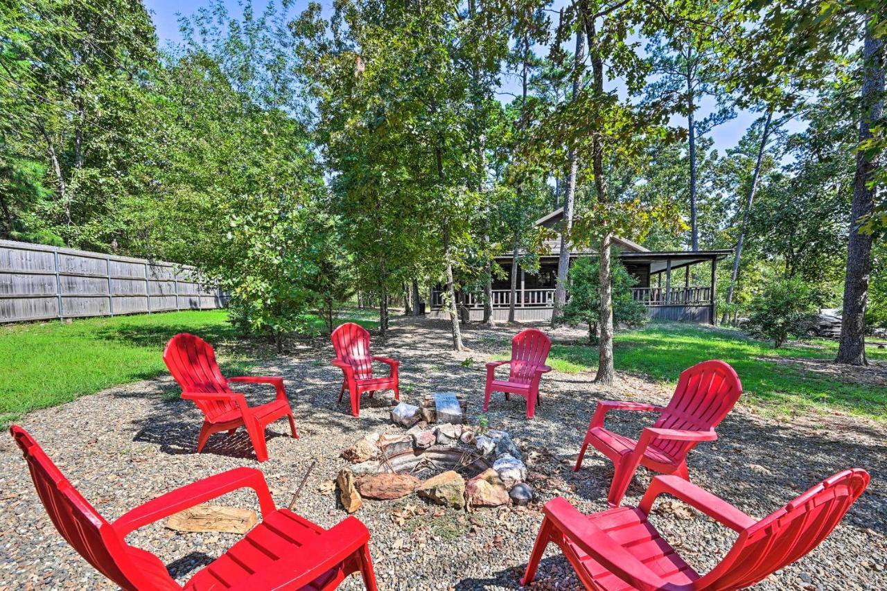 Luxe Broken Bow Cabin With Tesla Charging Station Stephens Gap Kültér fotó