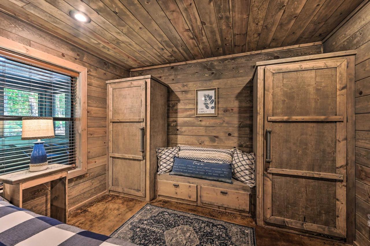 Luxe Broken Bow Cabin With Tesla Charging Station Stephens Gap Kültér fotó